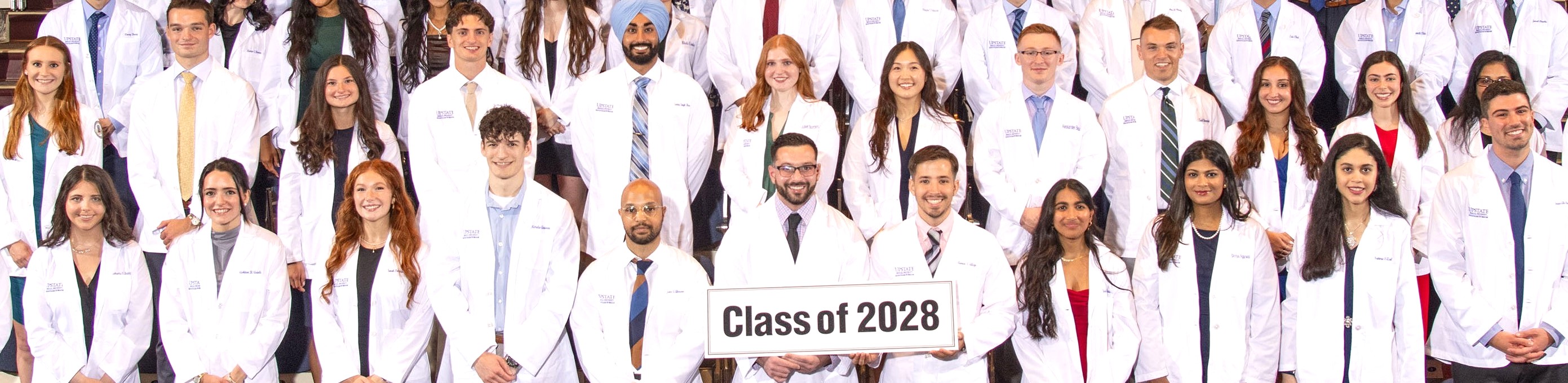 white coat students